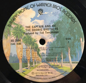 The Doobie Brothers - The Captain And Me Vinyl Record