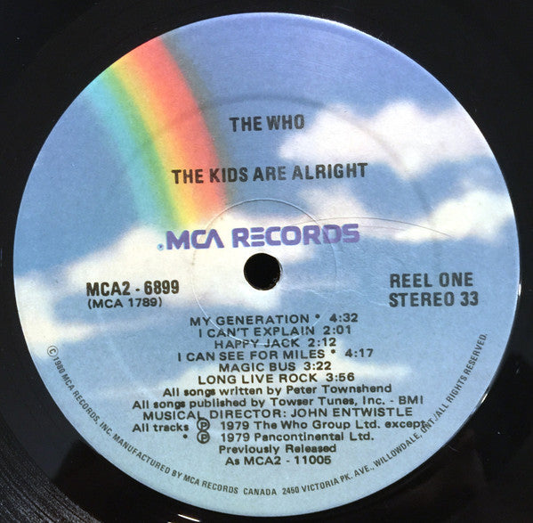 The Who - The Kids Are Alright