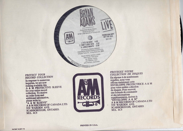 Bryan Adams - You Want It, You Got It - Live - 1981