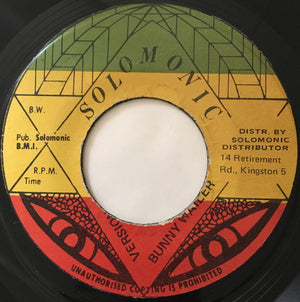 Bunny Wailer - Galong So - 1981