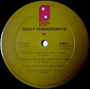 Teddy Pendergrass - TP - 1980
