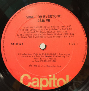 Déjà Vu - Song For Everyone - 1976