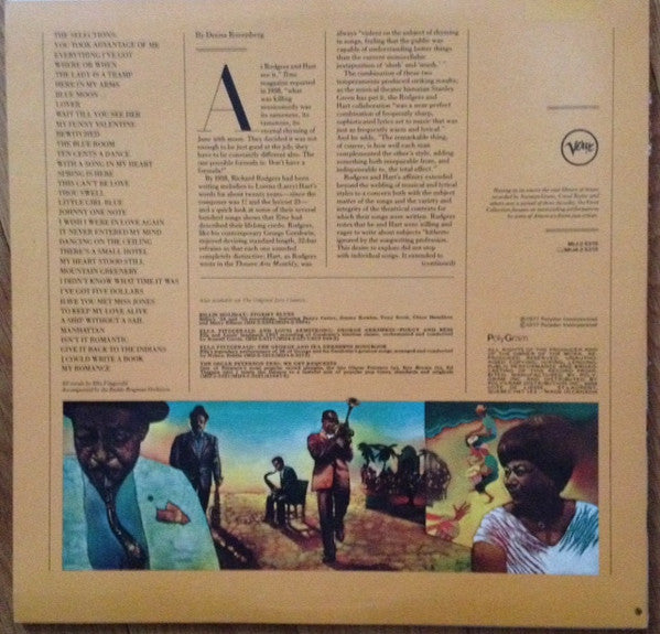 Ella Fitzgerald - The Rodgers And Hart Songbook - 1982