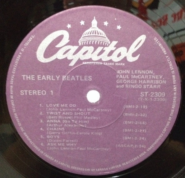 Beatles, The - The Early Beatles - 1978