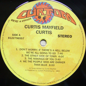 Curtis Mayfield - Curtis Vinyl Record