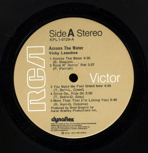 Vicky Leandros - Across The Waters - 1975