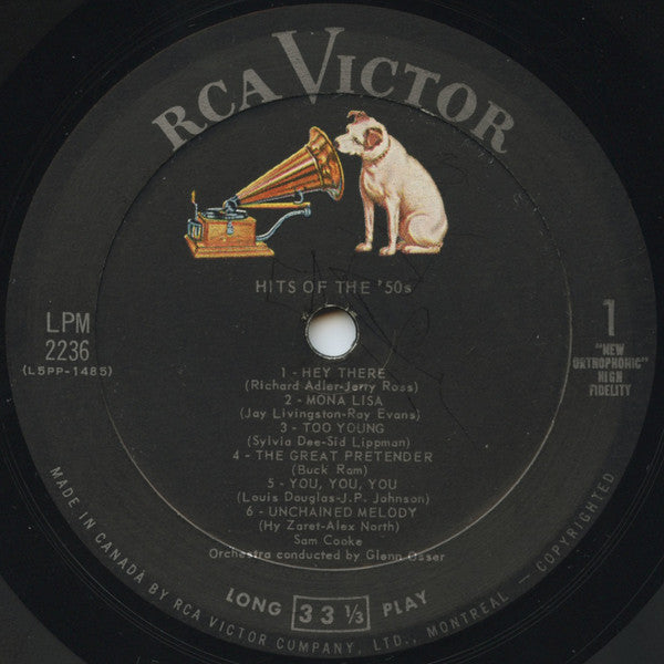 Sam Cooke - Hits Of The 50's - 1960