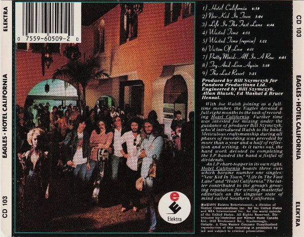 Eagles - Hotel California (CD) - 1993