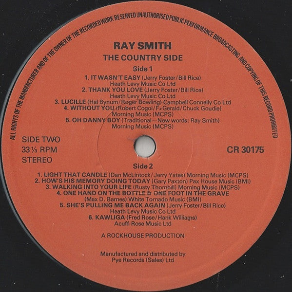 Ray Smith - The Country Side - 1979