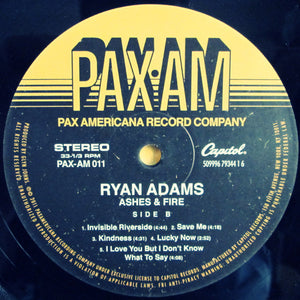 Ryan Adams - Ashes & Fire