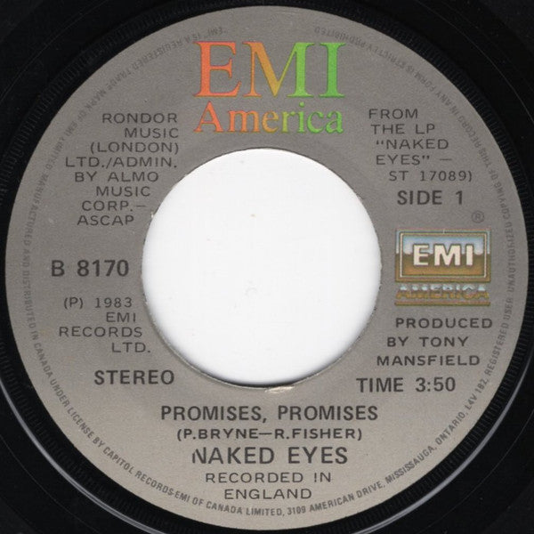 Naked Eyes - Promises, Promises