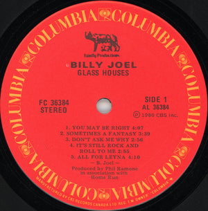 Billy Joel - Glass Houses Vinyl Record