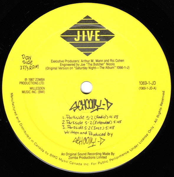 Schoolly D - Parkside 5-2