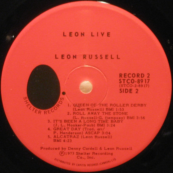 Leon Russell - Leon Live