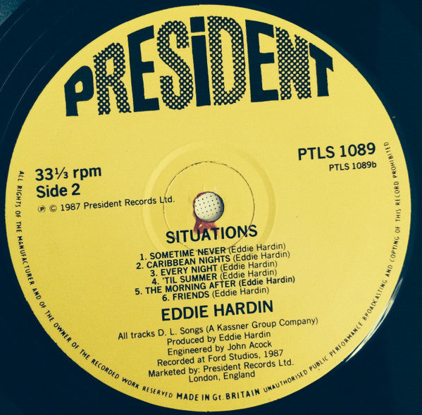 Eddie Hardin - Situations