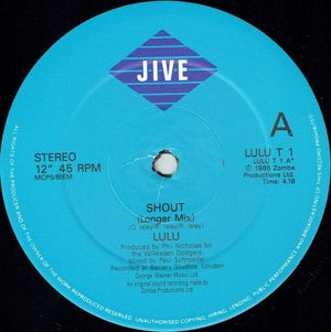Lulu - Shout 1986 - Quarantunes