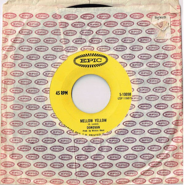 Donovan - Mellow Yellow / Sunny South Kensington