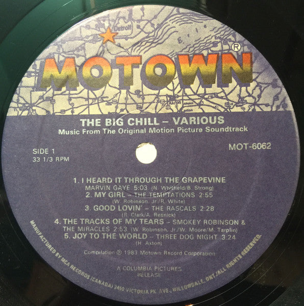 Various - The Big Chill (Original Motion Picture Soundtrack) - 1983