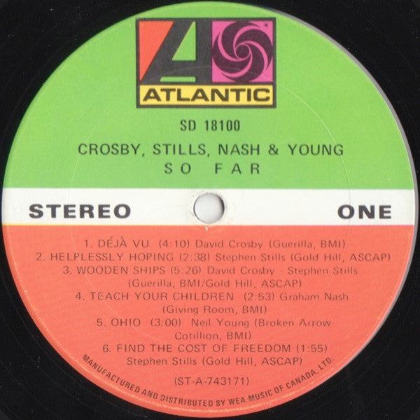 Crosby, Stills, Nash & Young - So Far