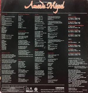 Amanda Miguel - El Sonido Vol. 2 - 1982