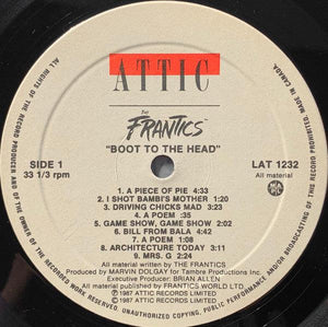 The Frantics - Boot To The Head 1987 - Quarantunes