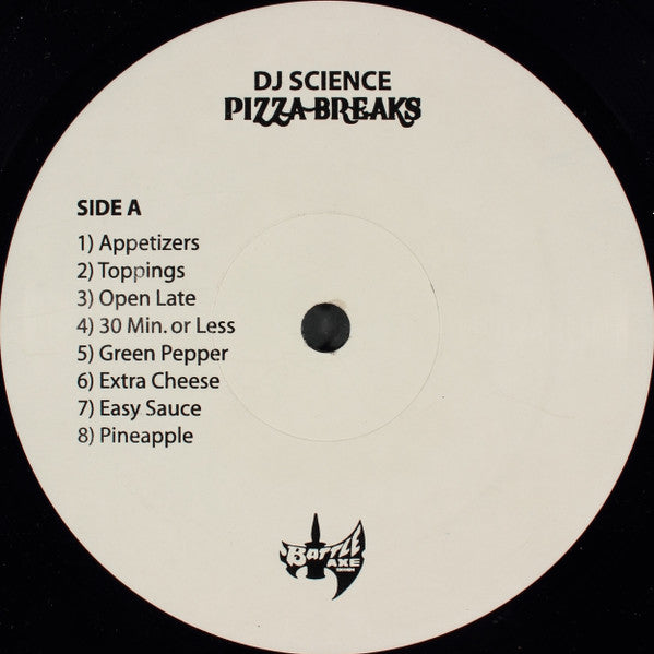 DJ Science - Pizza Breaks Vinyl Record