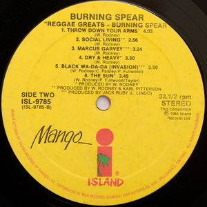 Burning Spear - Reggae Greats
