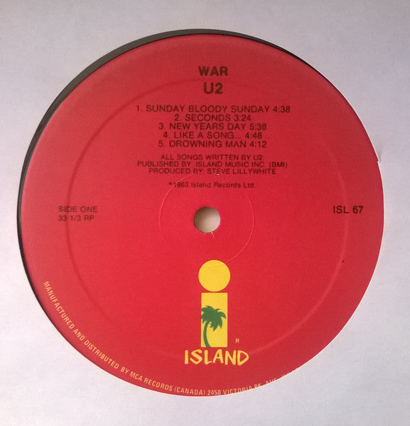 U2 - War -