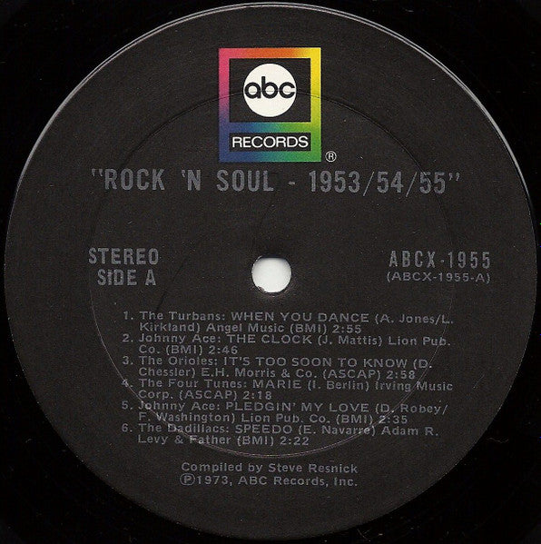 Various - Rock 'N' Soul 1953-1954-1955