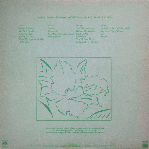 Stevie Wonder - Journey Through The Secret Life Of Plants - 1979