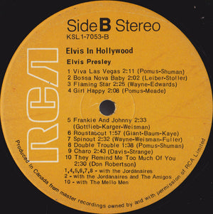 Elvis Presley - Elvis In Hollywood - 1976