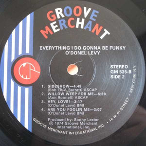 O'Donel Levy - Everything I Do Gonna Be Funky -