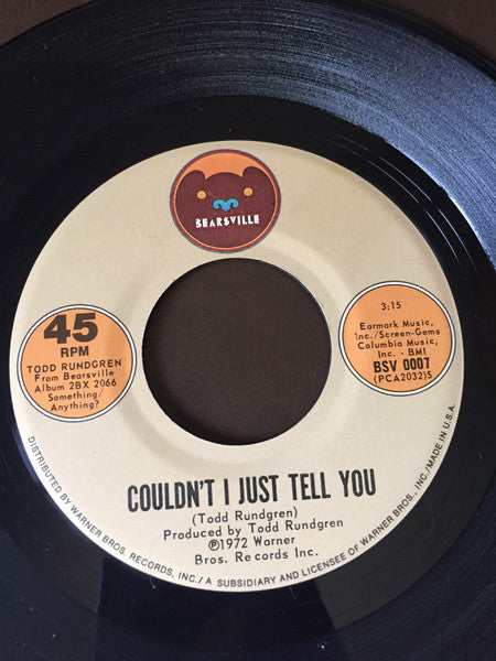 Todd Rundgren - Couldn't I Just Tell You - 1972