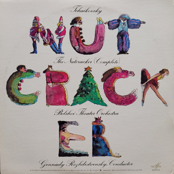 Pyotr Ilyich Tchaikovsky, Bolshoi Theatre Orchestra, Gennadi Rozhdestvensky - The Nutcracker (Complete) - 1974