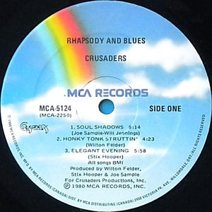 Crusaders, The - Rhapsody And Blues - 1980