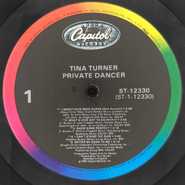 Tina Turner - Private Dancer