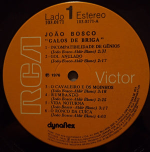 João Bosco - Galos De Briga Vinyl Record