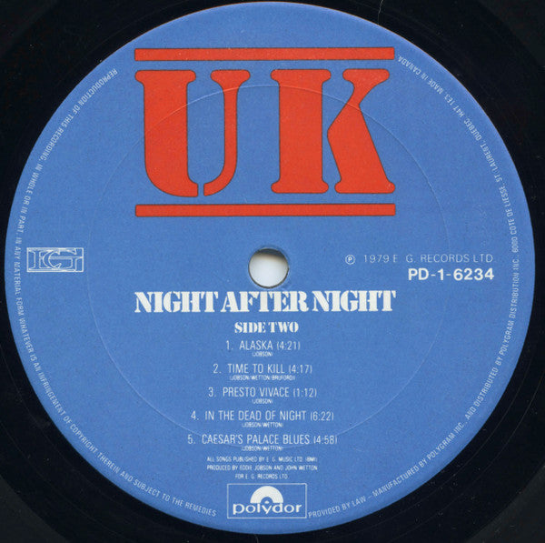 UK (3) - Night After Night