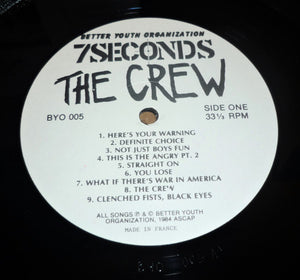 7 Seconds - The Crew - 1984