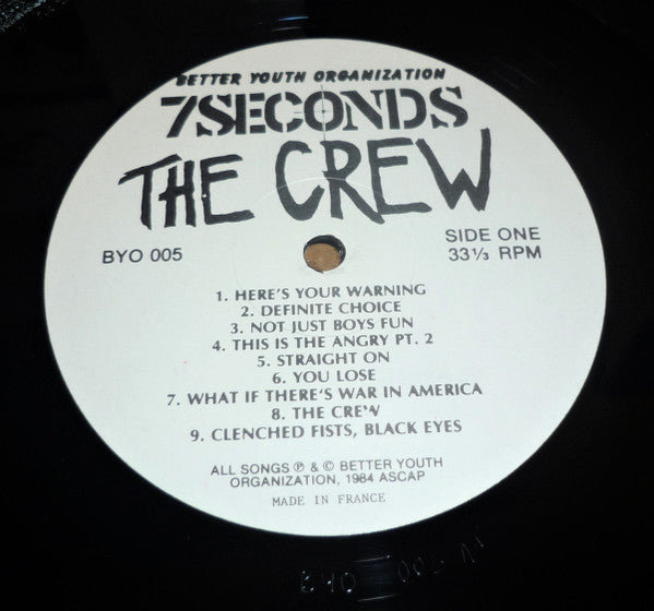 7 Seconds - The Crew - 1984