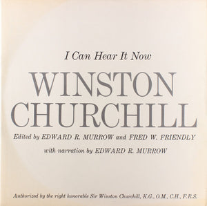 Winston Churchill - I Can Hear It Now -