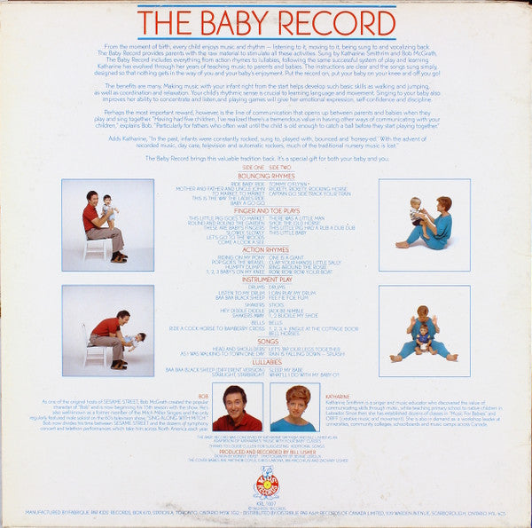 Bob McGrath / Katharine Smithrim - The Baby Record - 1983