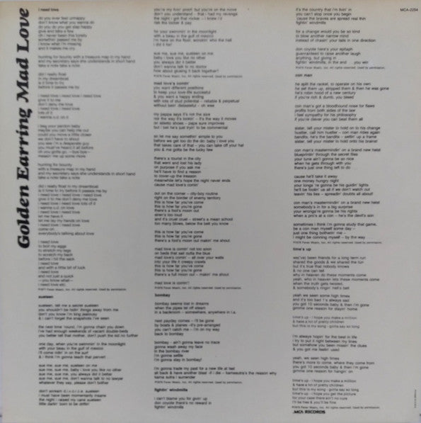 Golden Earring - Mad Love - 1977