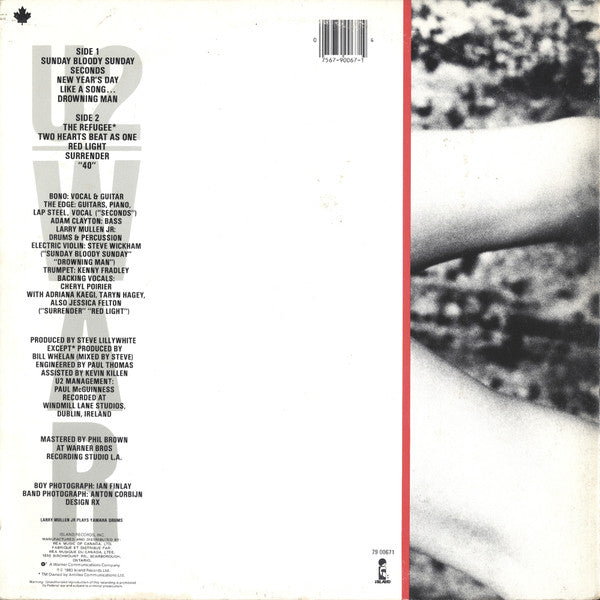 U2 - War - 1983