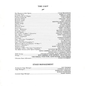 Andrew Lloyd Webber - Highlights From Andrew Lloyd Webber's The Phantom Of The Opera (Original Canadian Cast) (CD) - 1994