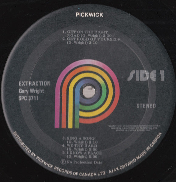 Gary Wright - Gary Wright's Extraction - 1979