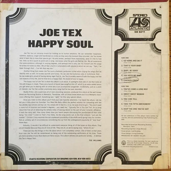 Joe Tex - Happy Soul - 1969