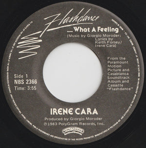 Irene Cara - Flashdance... What A Feeling Vinyl Record