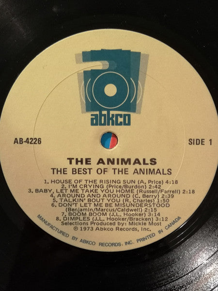 Animals, The - Best Of The Animals -