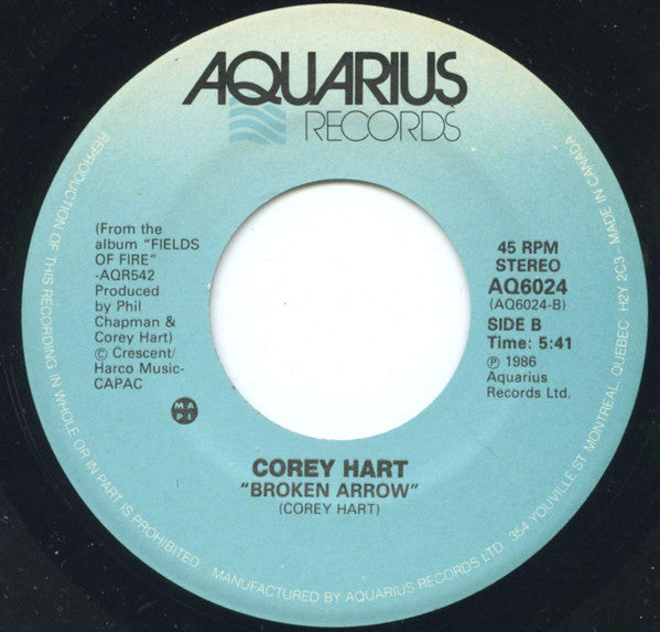 Corey Hart - Can't Help Falling In Love